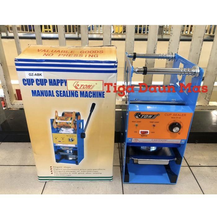 Best Seller Mesin Penyegel Tutup Gelas / Mesin Cup Sealer Khusus GOJEK