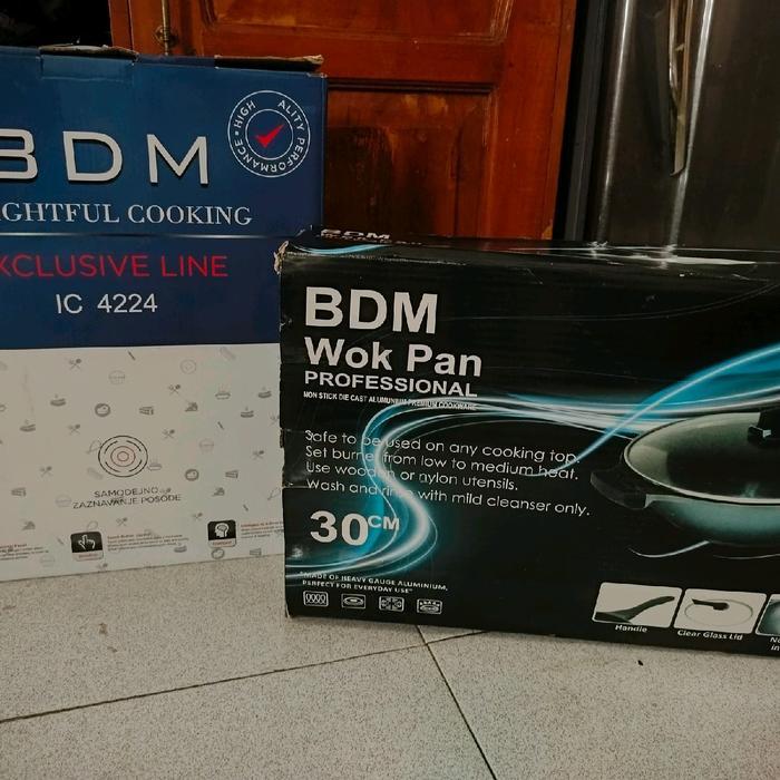 Kompor listrik & Wok Pan BDM