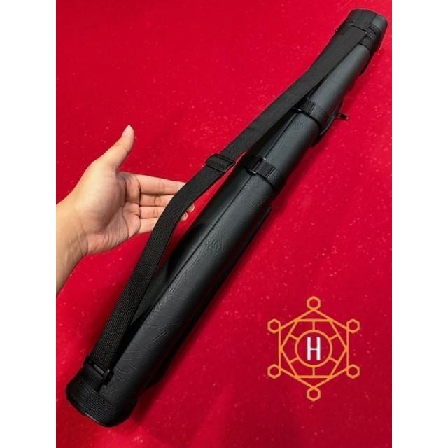 Tas Billiard Case Cue2X2 Hitam Tube Case