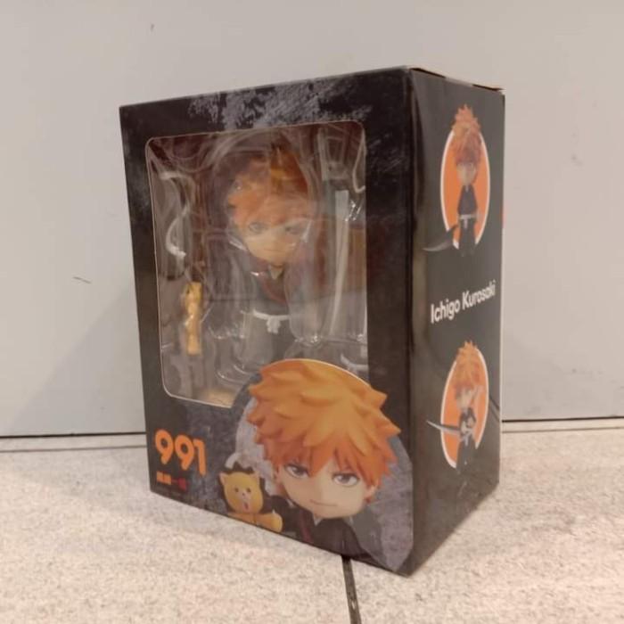 HOT SALE MAINAN NENDO ACTION FIGURE NENDOROID 991 ICHIGO KUROSAKI BLEACH SERIES TERMURAH