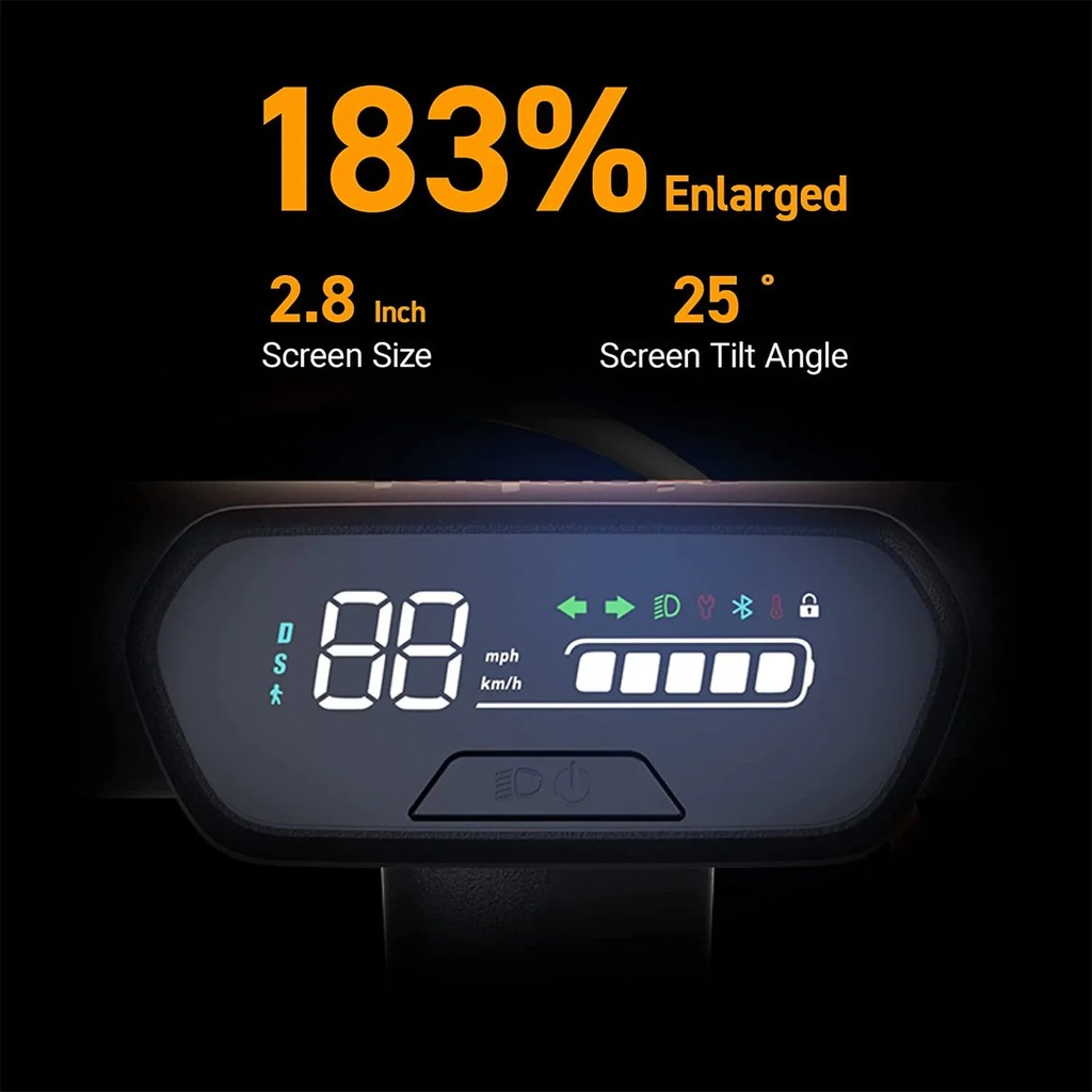 Terbatas Original Display Bluetooth Dashboard for Ninebot E2 / E2 Plus Kickscooter Instrument Displa