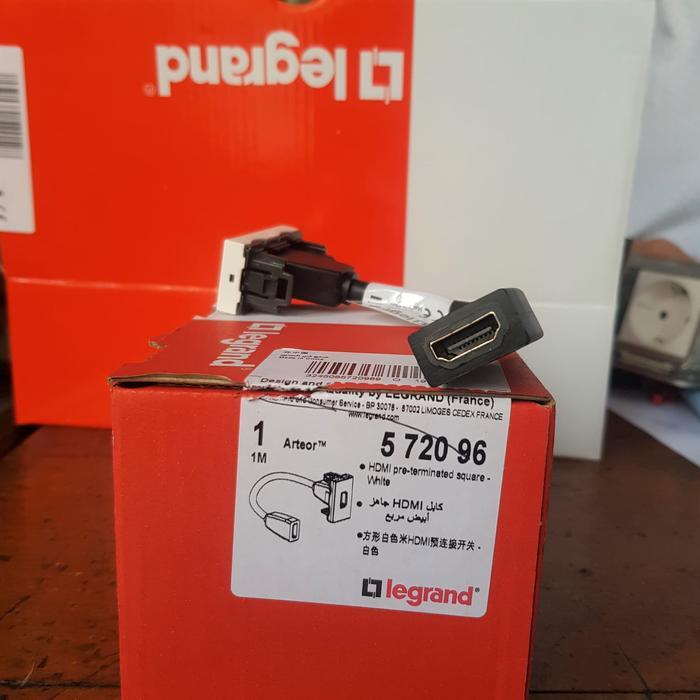 Socket Legrand HDMI 572096 / Socket Pre-Connect 1 Modul Legrand HDMI