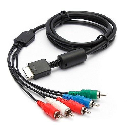 Kabel Komponen Av Ps2/Ps3 1.5 Meter Untuk Gambar Jernih 1080P Dari Ps2 & Ps3 Dengan Input Rgb Ypbpr