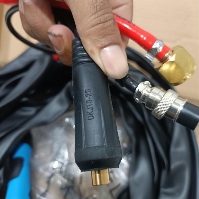 Tig Torch Set WP-17 Stang Las Argon panjang kabel 8 meter