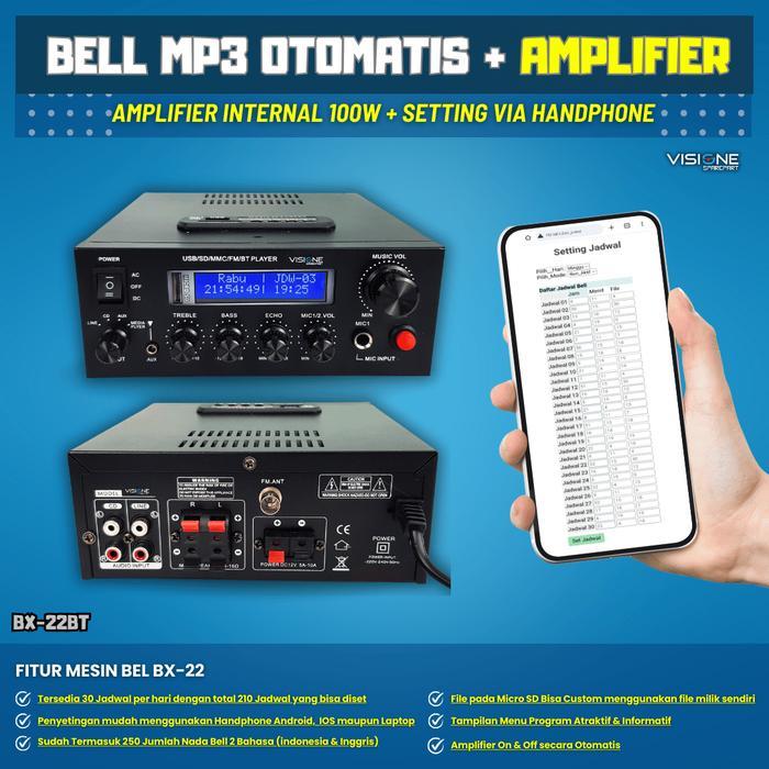 PROMO BEL SEKOLAH OTOMATIS BEL KANTOR BEL PABRIK ALARM OTOMATIS WIFI