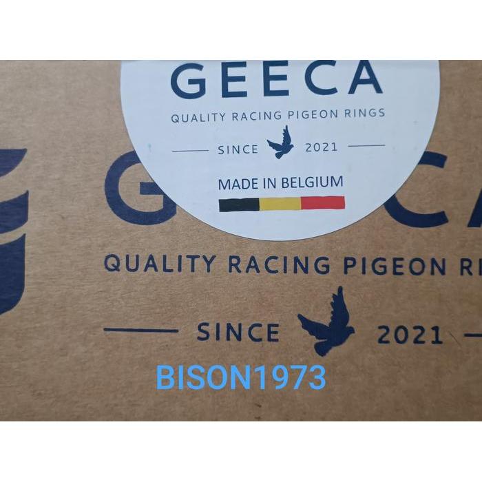 Jayus - Paket 20 Biji Ring Llb 2026 Merpati Pos/Racing Pigeon (Blue/Biru)