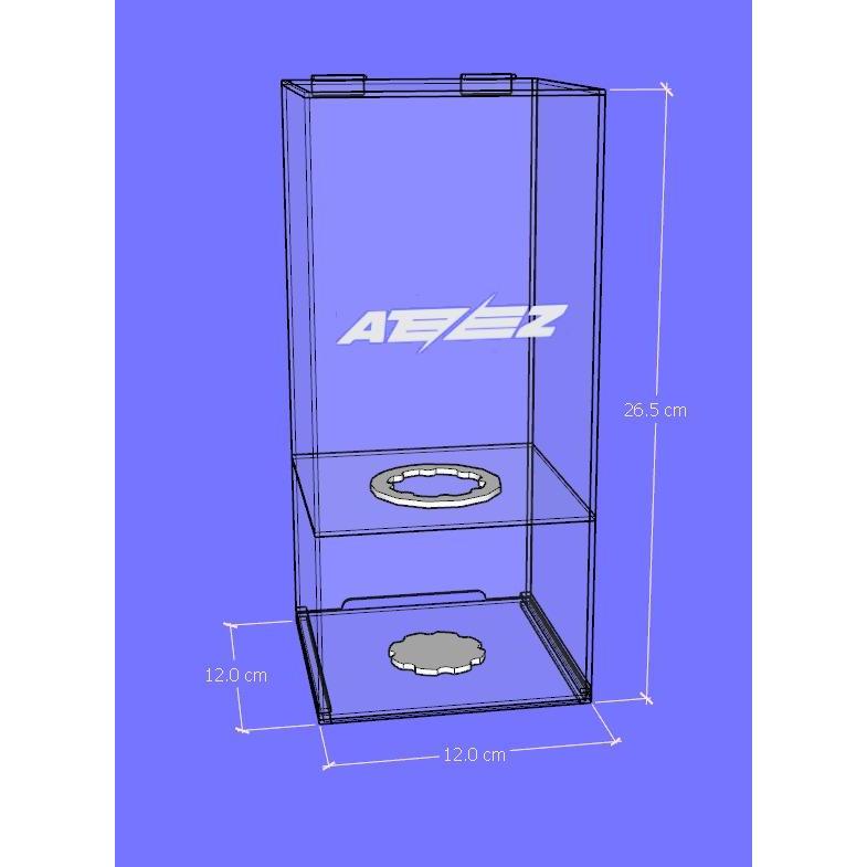 Box Lightstick Ateez Versi 2 / Rak Lightstick Ateez Versi 2 / Standing