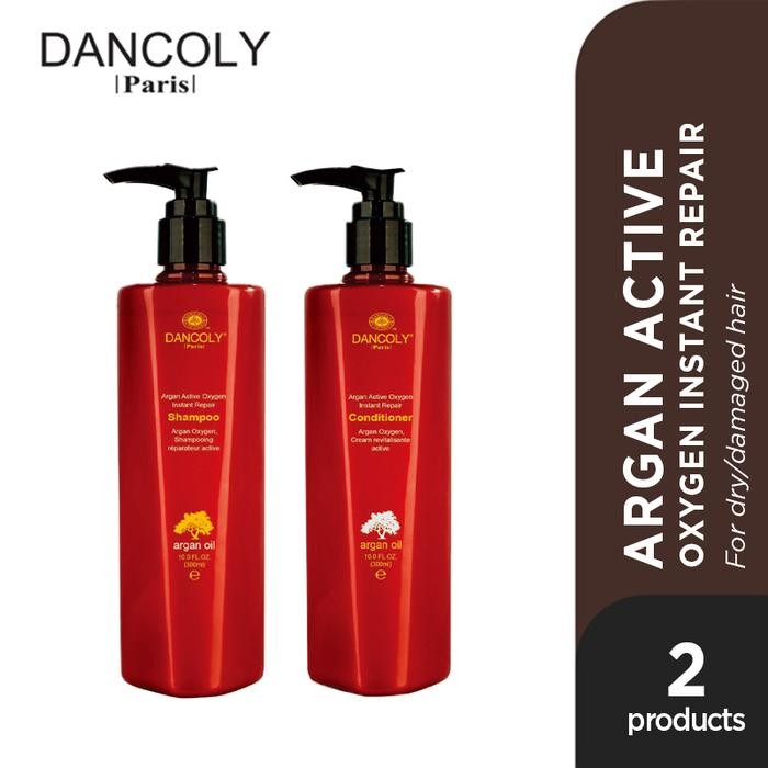 TERBATAS Dancoly Argan Instant Repair Shampoo + Conditioner ( for repair )