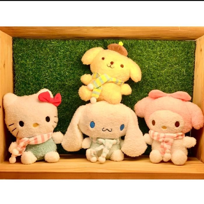 BONEKA CINNAMOROLL POMPOMPURIN SANRIO KARAKTER