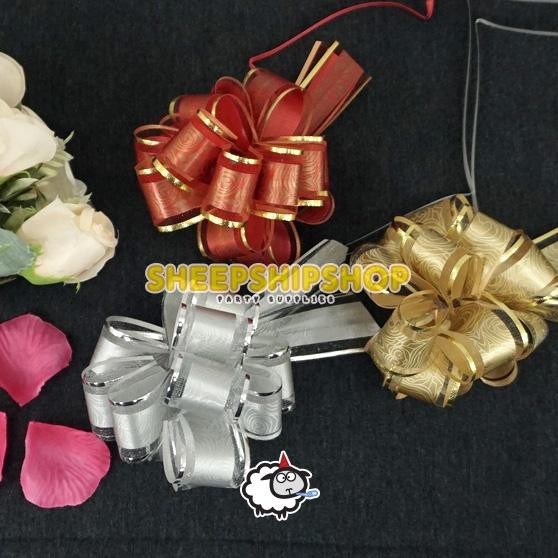 

Ready...Ready...Ready...] (UK30) Eceran Pita Serut Bulat Jumbo uk.30/Bingkisan Kado Ulang Tahun