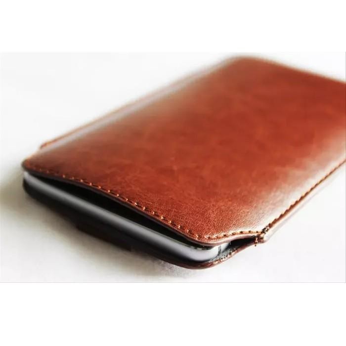 IPhone 11 Pro Max Sleeve Pouch Sarung Tas Bag Leather