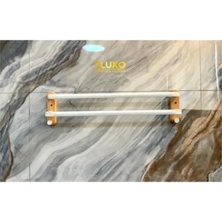 Rak Kamar Mandi Handuk/ Rak Dinding Organizer Kayu/Rak Sabun Kamar Mandi