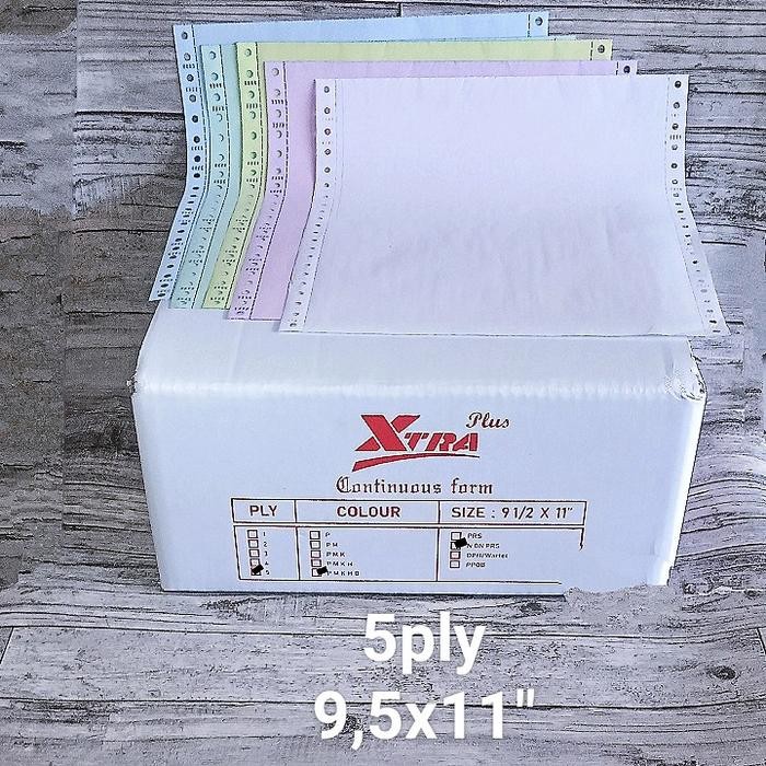 

NEW PRODUK KERTAS CONTINUOUS FORM 5PLY 250SETS 9.5X11INCH TANPA PEMBAGIAN WARUNG ARA67