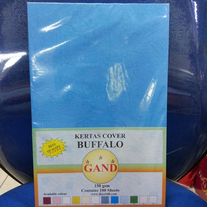 

TERLARIS Kertas / Cover / Karton Jilid / Buffalo Folio / Art / Embossed READY STOCK