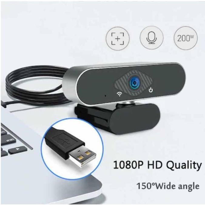 Afud Terang Jaya [Live Exclusive] Webcam Laptop Usb Webcam Pc 4K Hd Usb Webcam Camera Full Hd Ip