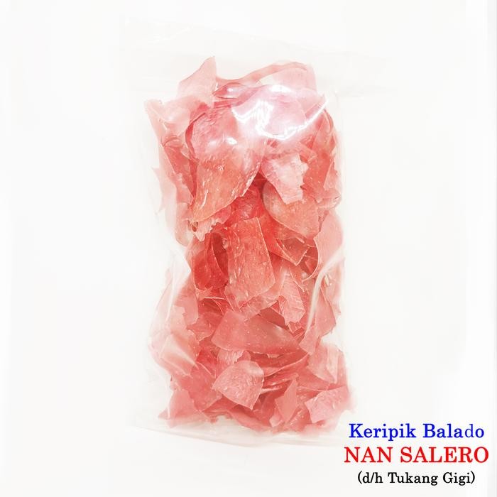 Kerupuk Merah Padang Mentah