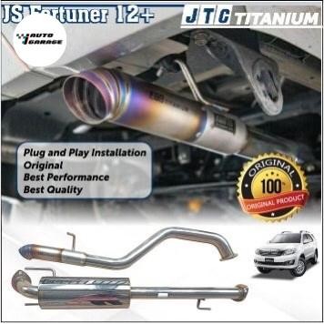 Jtc Titanium Muffler Fortuner Vnt 2Kd