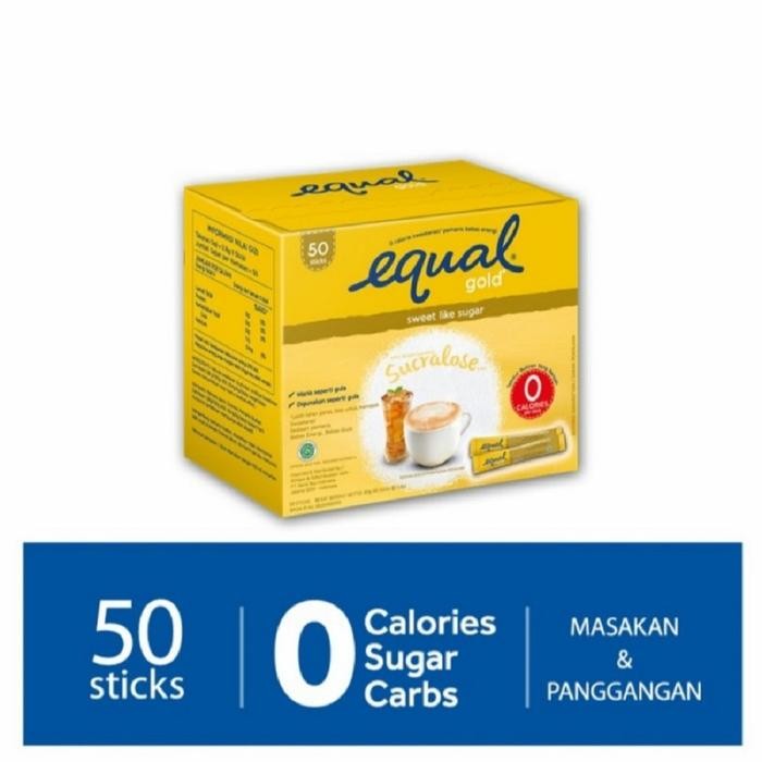 Pilihan- Pemanis Equal Gold 50'S Sucralose Sweetener