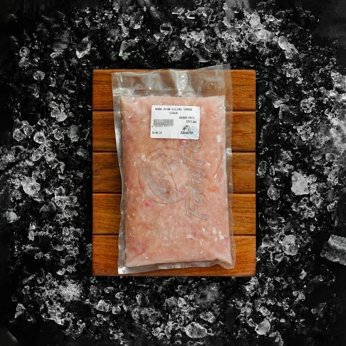 

Pilihan- Ayam Giling Dada Kulit 500 Gram / Dada Kulit Ayam Giling 500 Gram