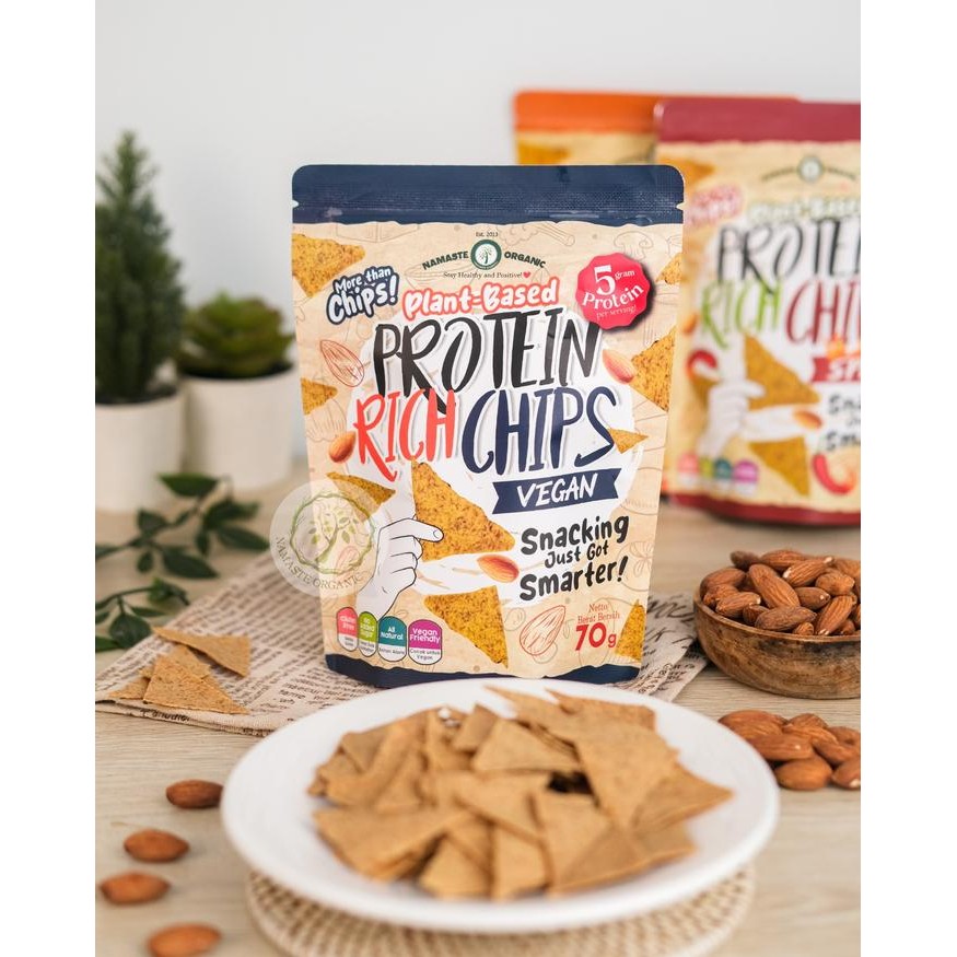 

Pilihan- Protein Rich Chips - Vegan Original 70Gr