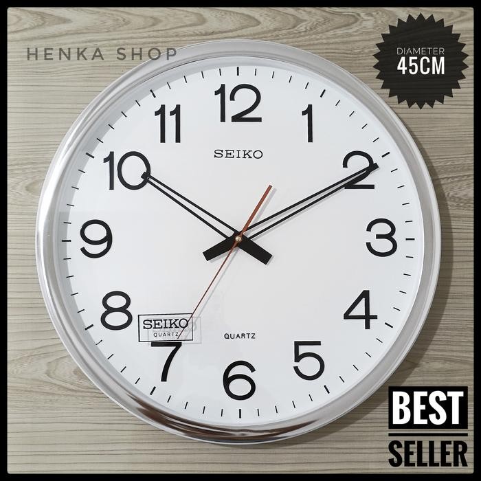 Jam dinding Seiko 45cm Jumbo