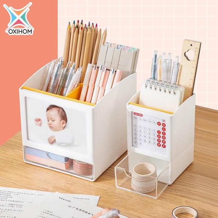 

Oxihom Tempat Make Up Tempat Alat Tulis Tempat Sendok Organizer Box Penyimpanan Plastik