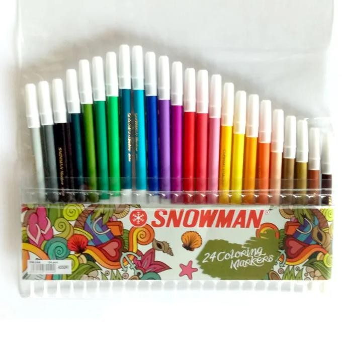 

Jual Rugi! Spidol Warna Warni 1 Set Lengkap Snowman Pastel Pw24A Pw 24A Pw-24A