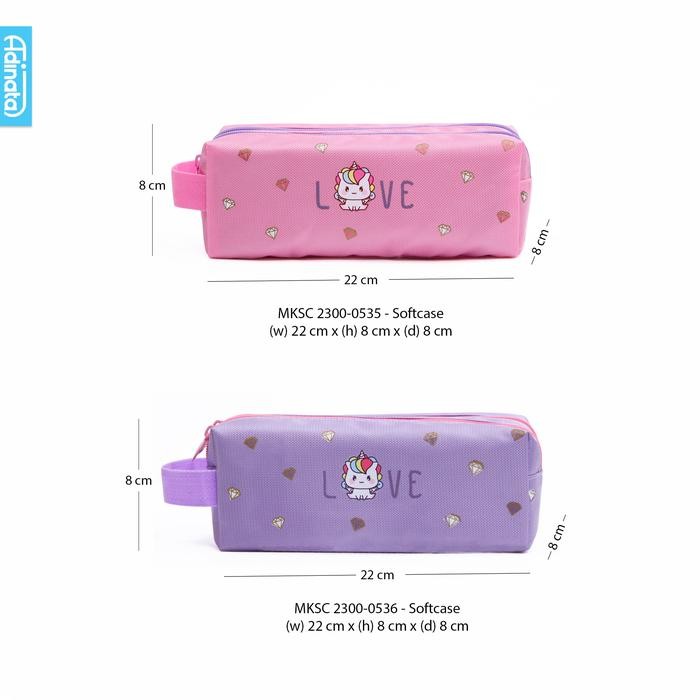 

MOKONYA DOUBLE SOFT PEN CASE 2350-0536 - ADINATA / TEMPAT PENCIL