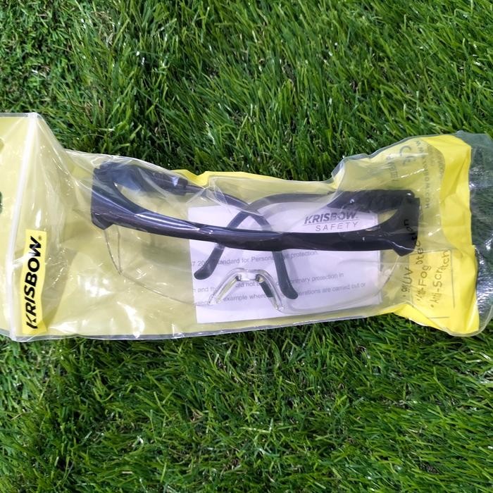 KRISBOW KACAMATA SAFETY GAGANG FLEKSIBEL (LENSA BENING)