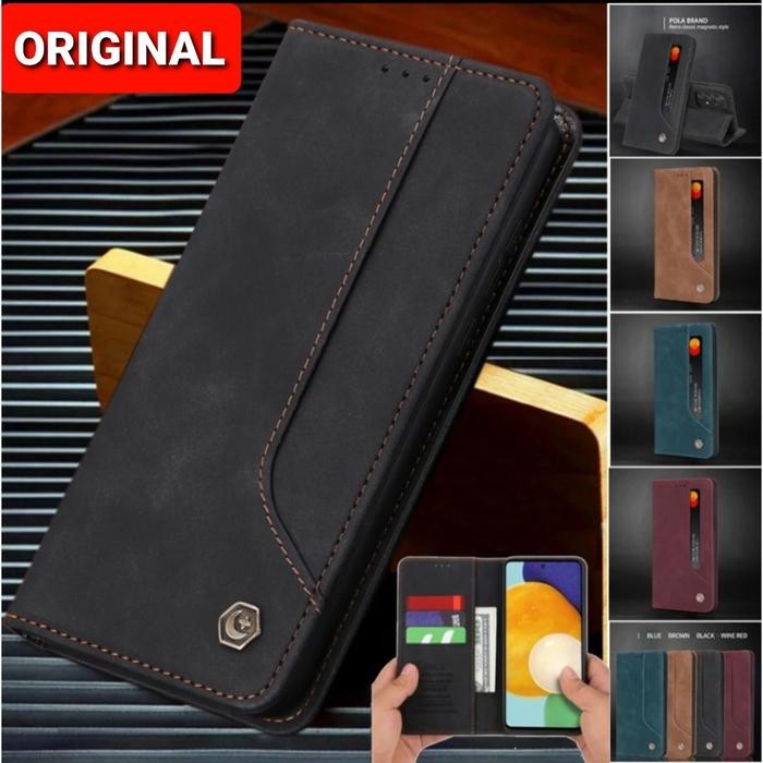 Xiaomi 12 Pro 12Pro Flip Caseme Pola Dompet Kulit Cover Case Casing