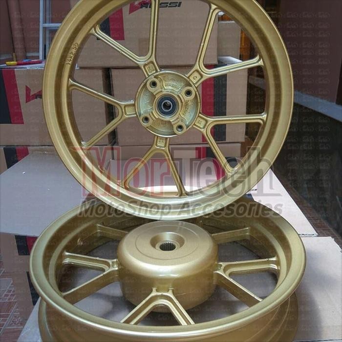 Velg Pelek Racing Venom Rossi Mars Vario 150 New 2018 Gold 14-250/300