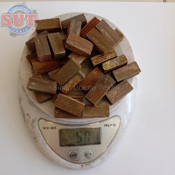 Segmen Diamond Segmen Mata Bor Sumur Mata Coring Uk 8*11*23 Untuk Batu Granit Dan Batuan Keras