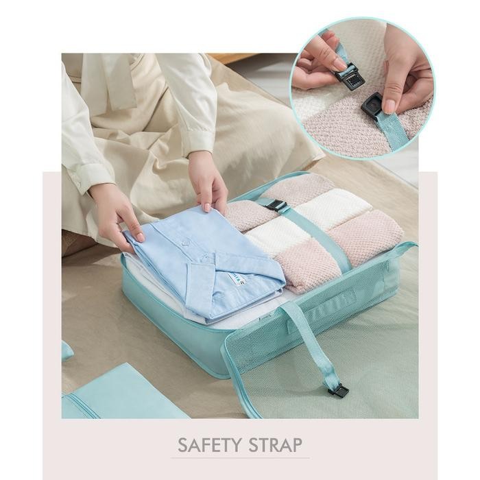 

Tas Travel 8in1 Tas Organizer Storage Bag for Travel Pouch