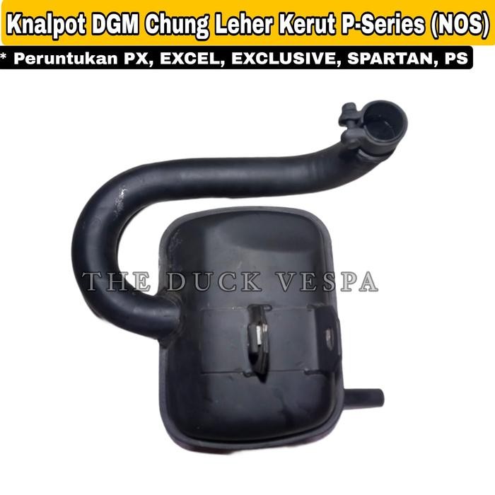 KNALPOT KENALPOT DGM CHUNG LEHER KERUT NOS VESPA PX EXCEL EXCLUSIVE