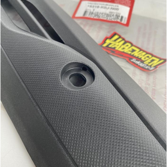 COVER KNALPOT GENIO TUTUP COVER TAMENG PROTECTOR MUFFLER KNALPOT HONDA GENIO 2019 ORI ORIGINAL