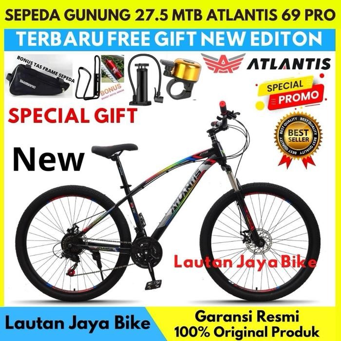 Sepeda Gunung 27.5 MTB ATLANTIS REM CAKRAM NEW