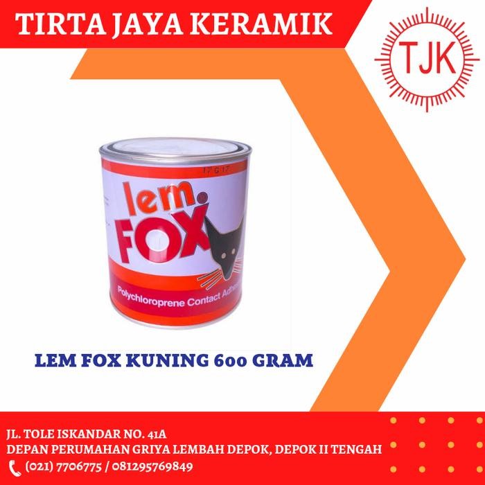 

Lem Fox Kuning 1/2 Kg & 1 Kg