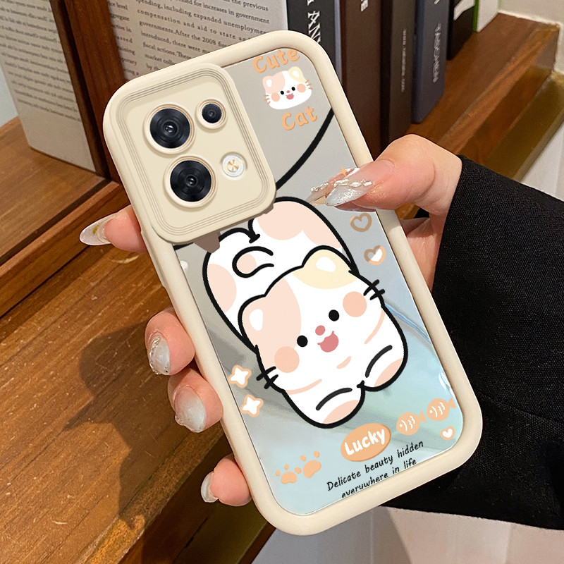 Casing Hp OPPO Reno 8 5G OPPO Reno 8T A1 Pro 5G Reno 8T 5G Case Softcase Casing HP Anak kucing nakal
