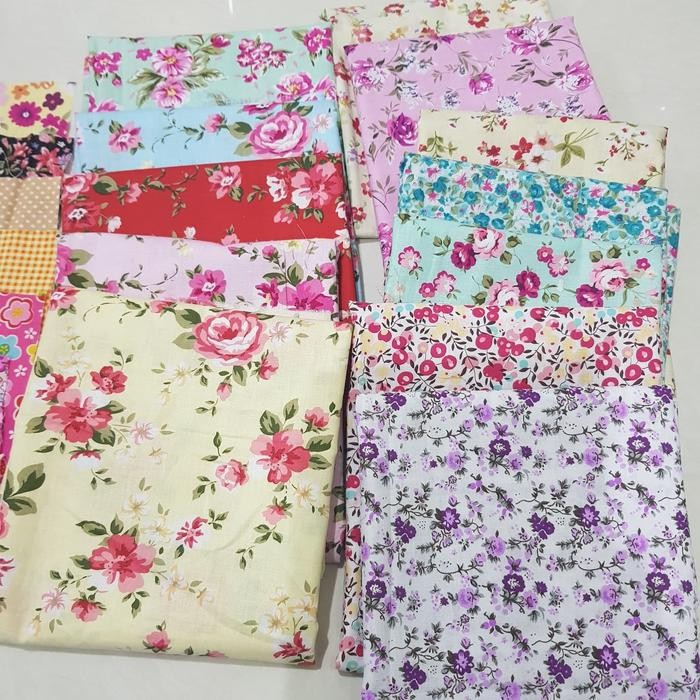 

KAIN PERCA KATUN FUSCHIA 52X50CM (1 PAKET=6 LEMBAR KAIN) KODE 879