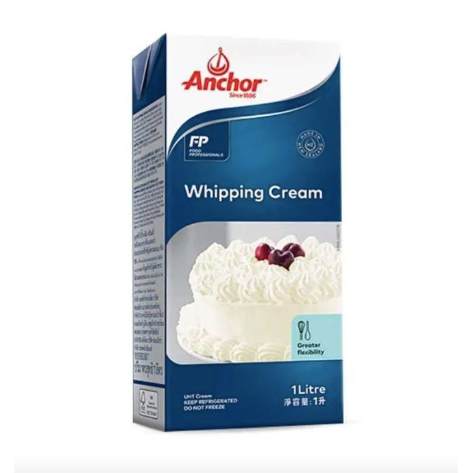 

New WHIPPING CREAM ANCHOR UKURAN KEMASAN 1 LITER