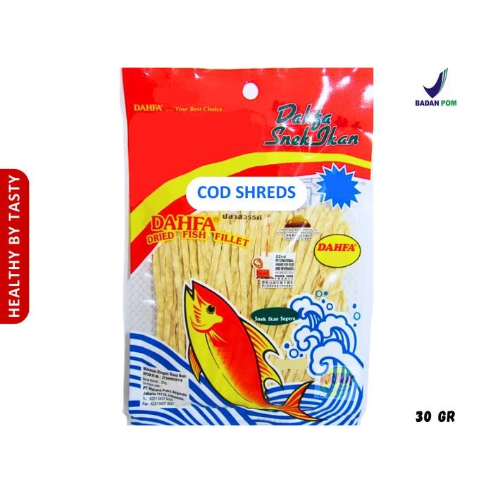 

New Dahfa Snek Ikan Dahfa dried fish fillet makanan ringan rasa ikan impor 50 Gram