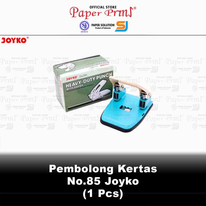 

Bisa Grab! Pembolong Kertas Heavy-Duty 2 Lubang Punch No. 85 Joyko