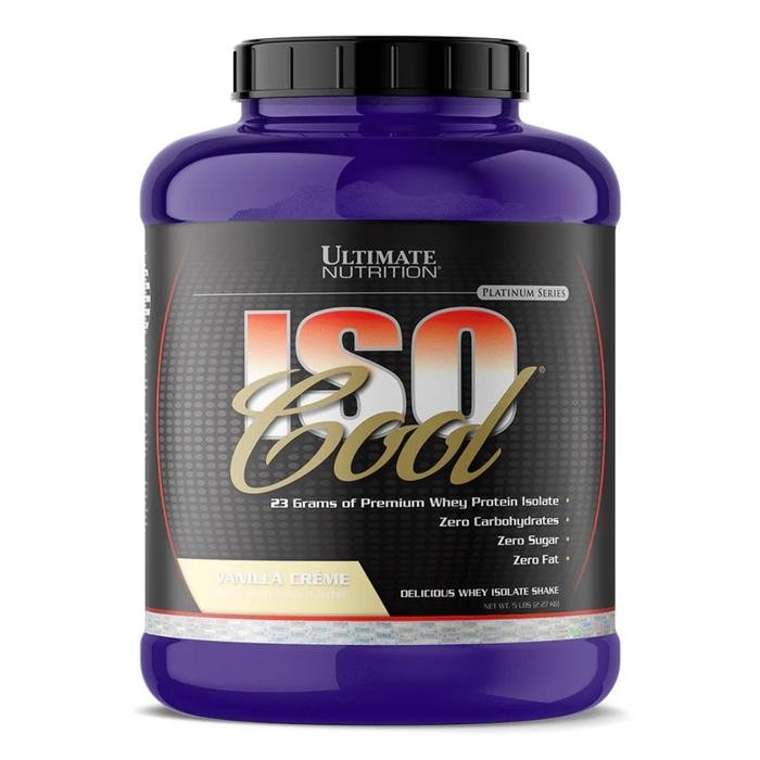 Ultimate Nutrition ISO Cool suplemen fitness / suplemen gym / suplemen protein penambah massa otot