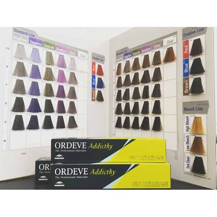 Pilihan- Cat Rambut Milbon Ordeve Addicthy