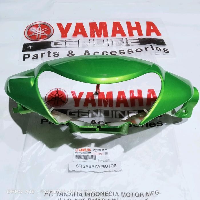 Batok Depan Mio Smile Hijau Totok Depan Yamaha Mio Sporty Warna Hijau Batok Mio Hijau