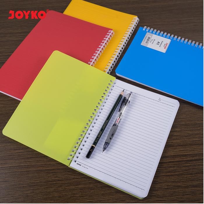 

New Joyko Notebook A5 Spiral / Buku Catatan Buku Tulis Agenda Ring Book Joyko A5 Garis