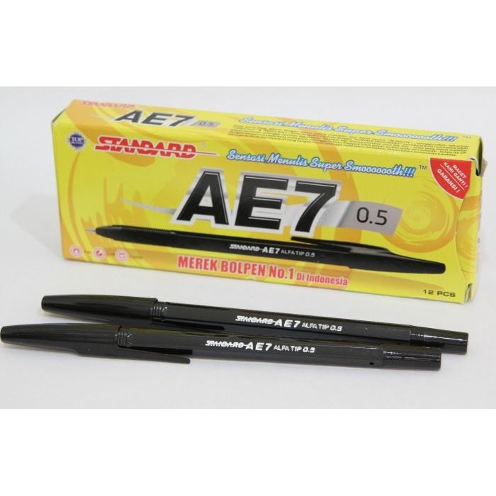 

OJ (DAPAT 1 PAK) Pulpen Bolpen Bolpoint Standard AE-7 / AE7
