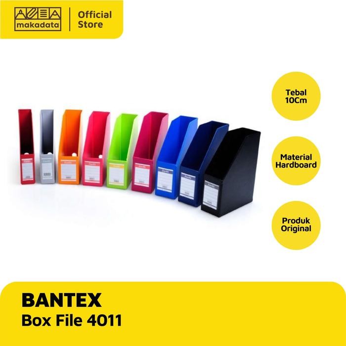 

OJ BOX FILE BANTEX FOLIO- DOKUMEN KEEPER 10 CM ANEKA WARNA (4011) MURAH