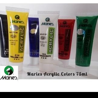 Pilihan- Cat Acrylic Maries /Maries Acrylic Colour 75Ml
