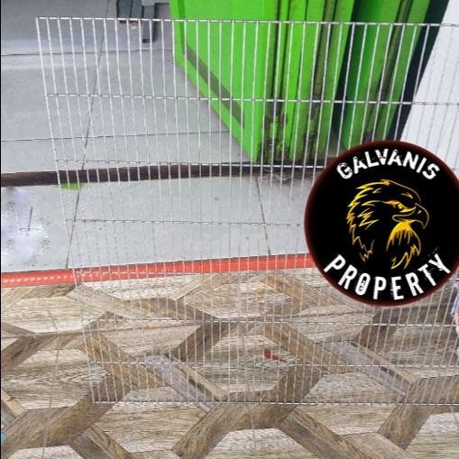 ram galvanis p150x70cm / ram sekat pagar kandang besi hewan serbaguna